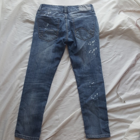 Distressed bleached jeans - Picture 3 of 7